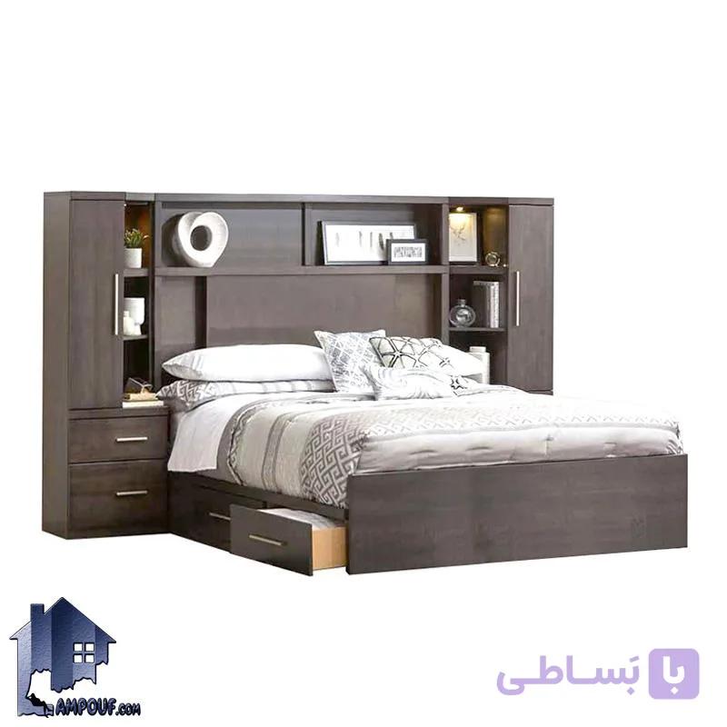 تخت خواب دو نفره DBJ188 — تصویر 1