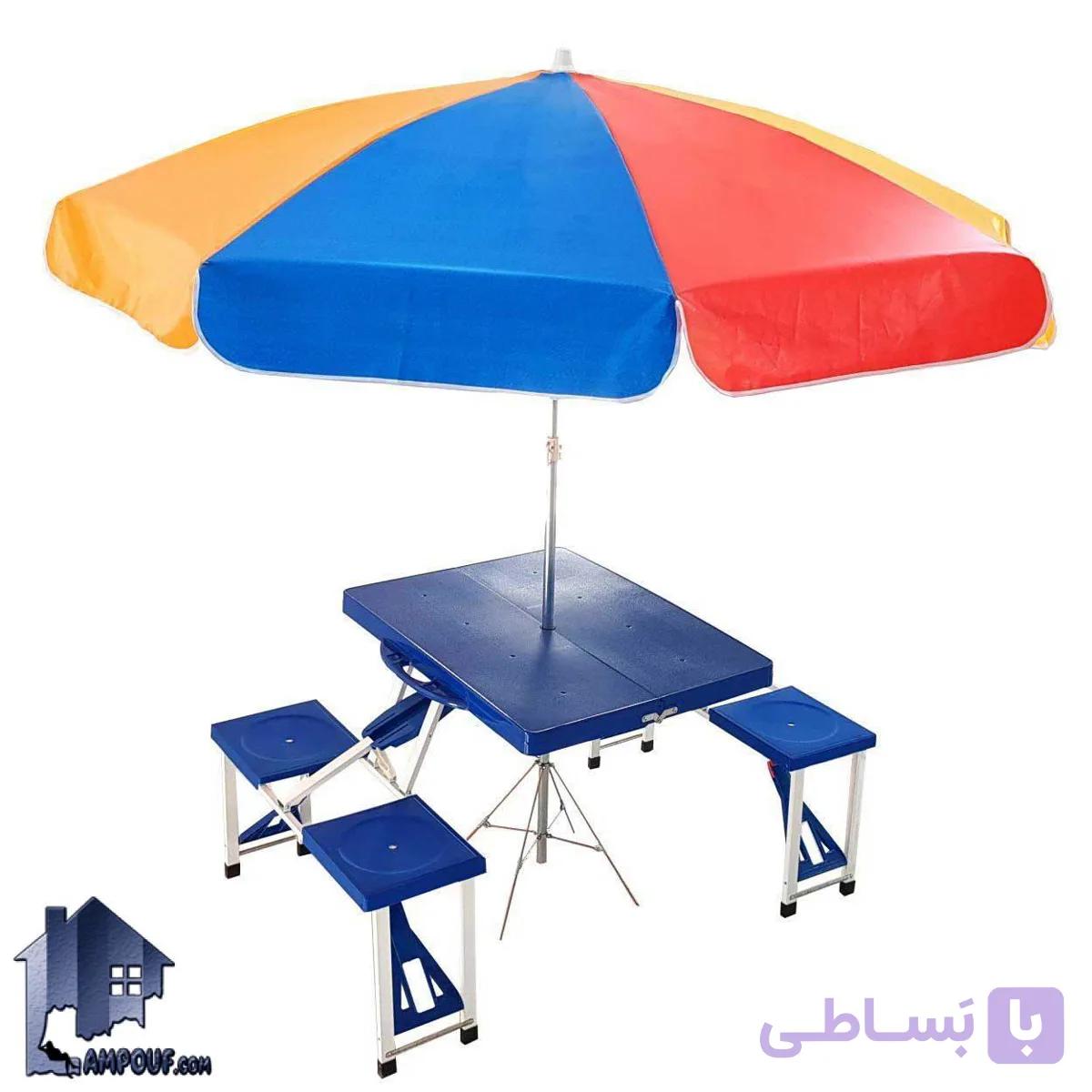 میز و صندلی تاشو DTH100 — تصویر 1