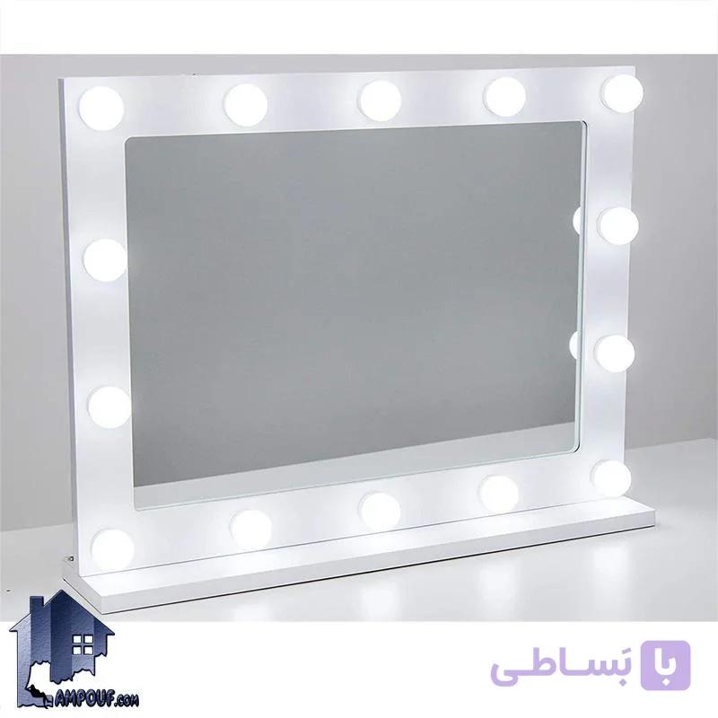 آینه رومیزی لامپ دار SMJ205 — تصویر 1