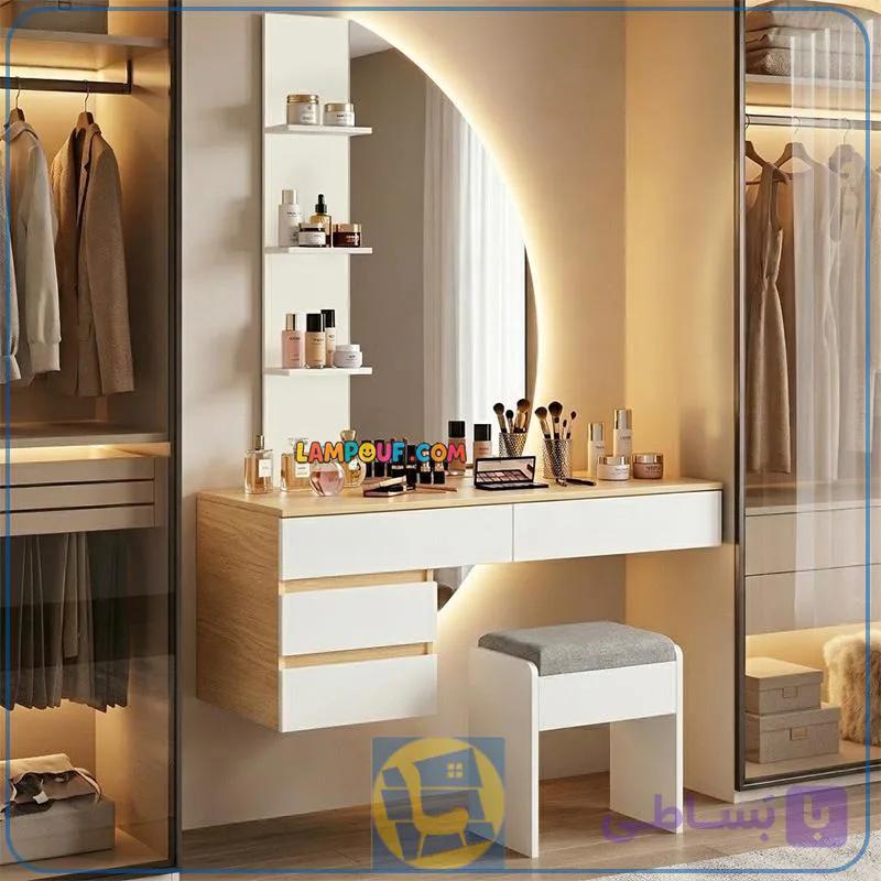 میز آرایش دیواری لامپ دار DJ770 — تصویر 1