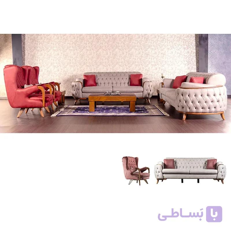 مبل 8نفره چستر ونیز CFRA210 — تصویر 1