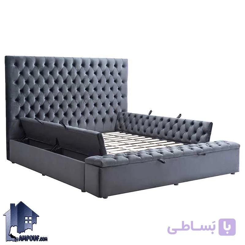 تخت خواب دو نفره چستر DBRo409 — تصویر 1