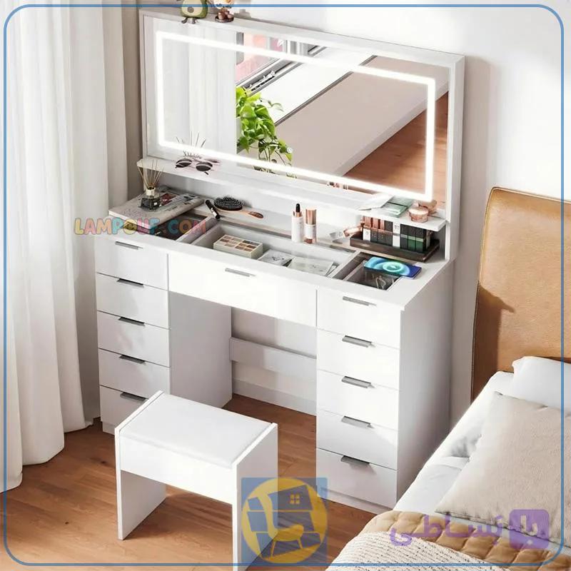 میز آرایش لامپ دار DJ754 — تصویر 1
