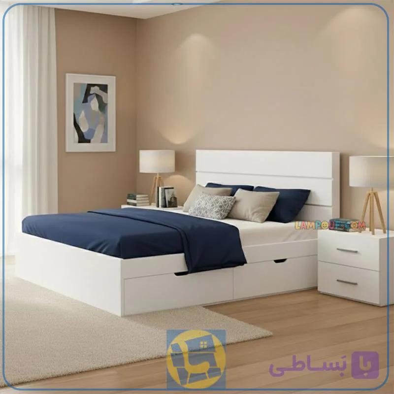 تخت خواب دو نفره DBJ233 — تصویر 1