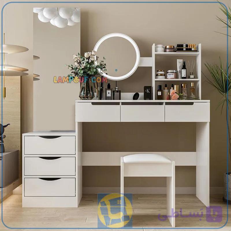 میز آرایش لامپ دار DJ762 — تصویر 1