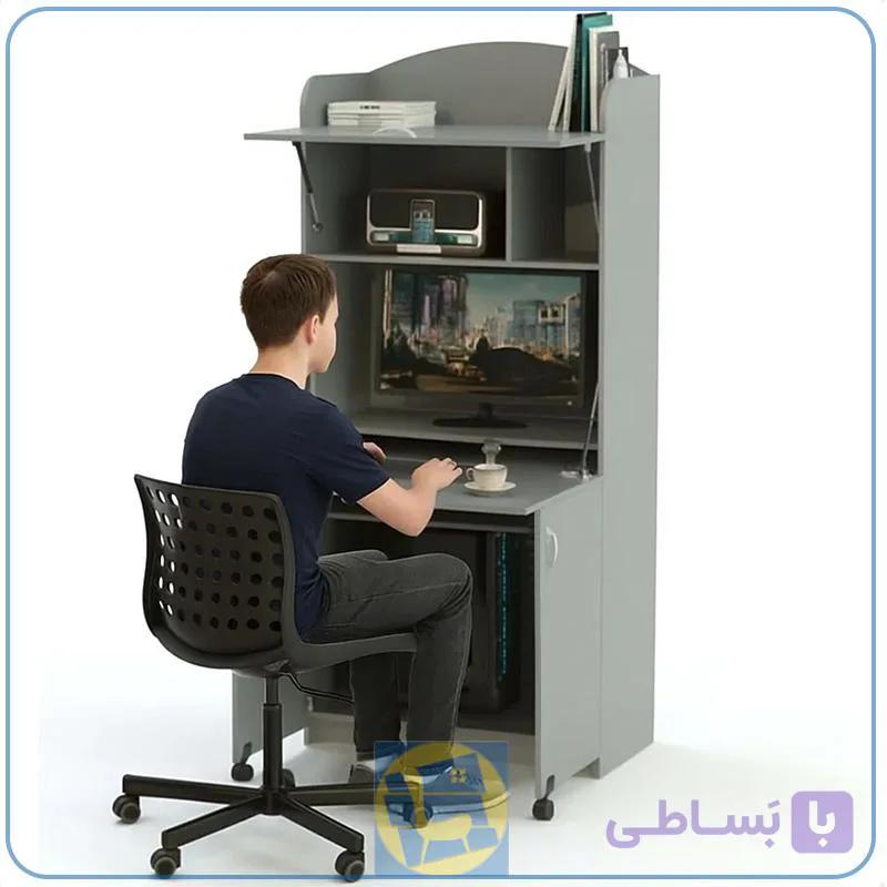 میز کامپیوتر تاشو SDJ199 — تصویر 1