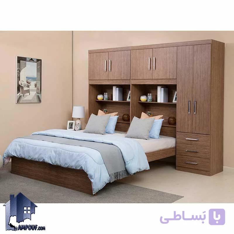 تخت خواب دو نفره DBJ161 — تصویر 1
