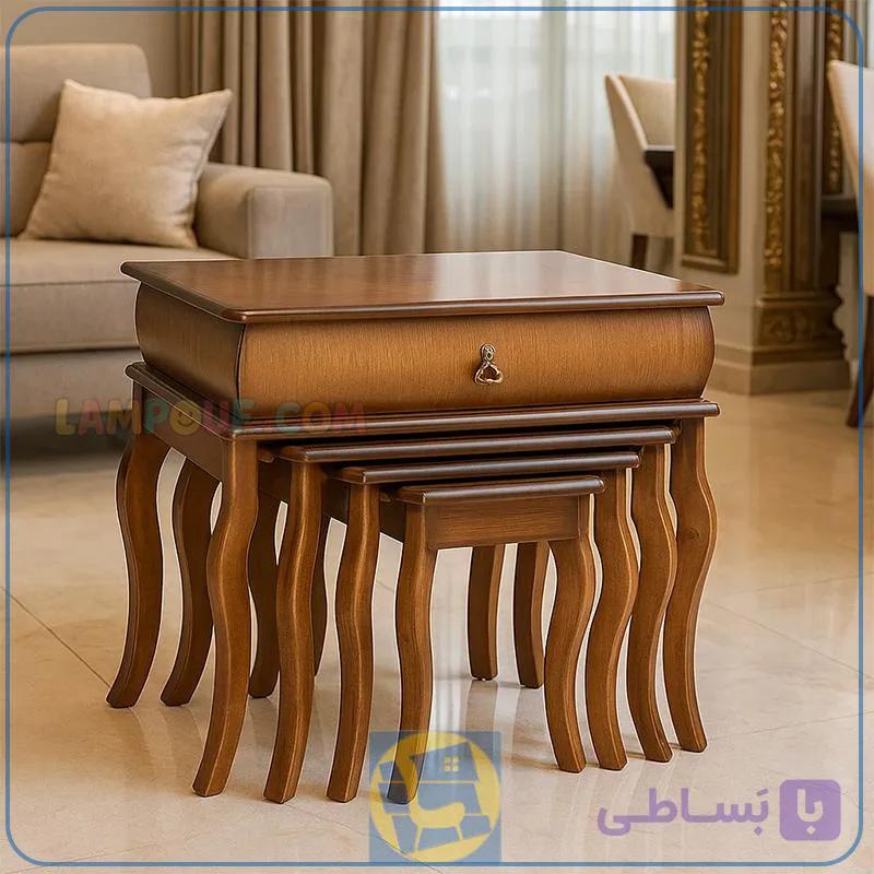 میز عسلی چهار تکه HOA7004 — تصویر 1