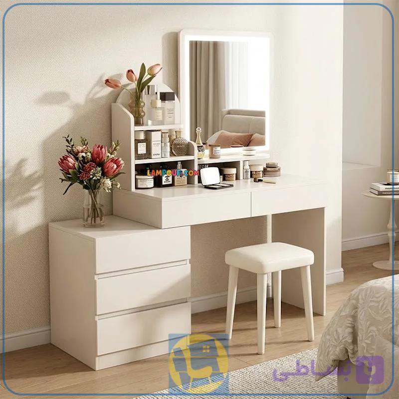 میز آرایش لامپ دار DJ773 — تصویر 1