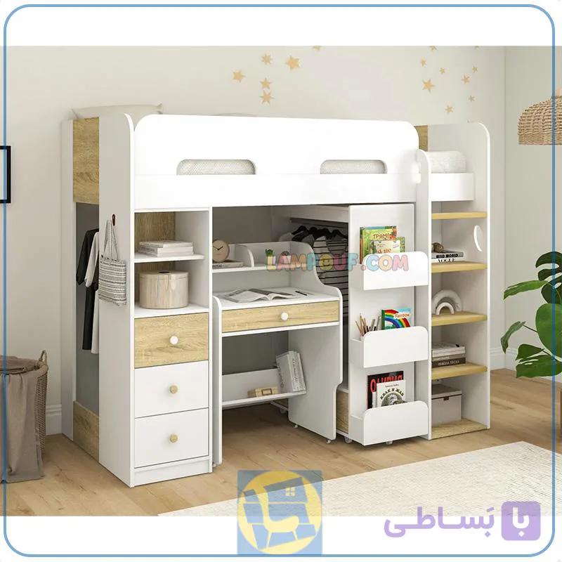 تخت خواب دو طبقه TBJ180 — تصویر 1