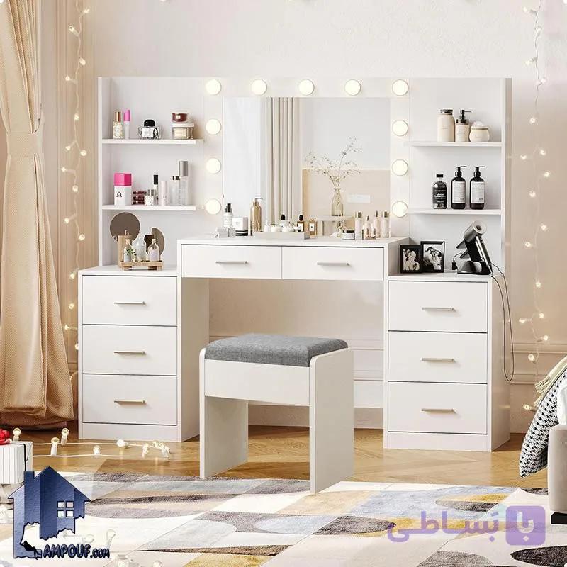 میز آرایش لامپ دار DJ691 — تصویر 1