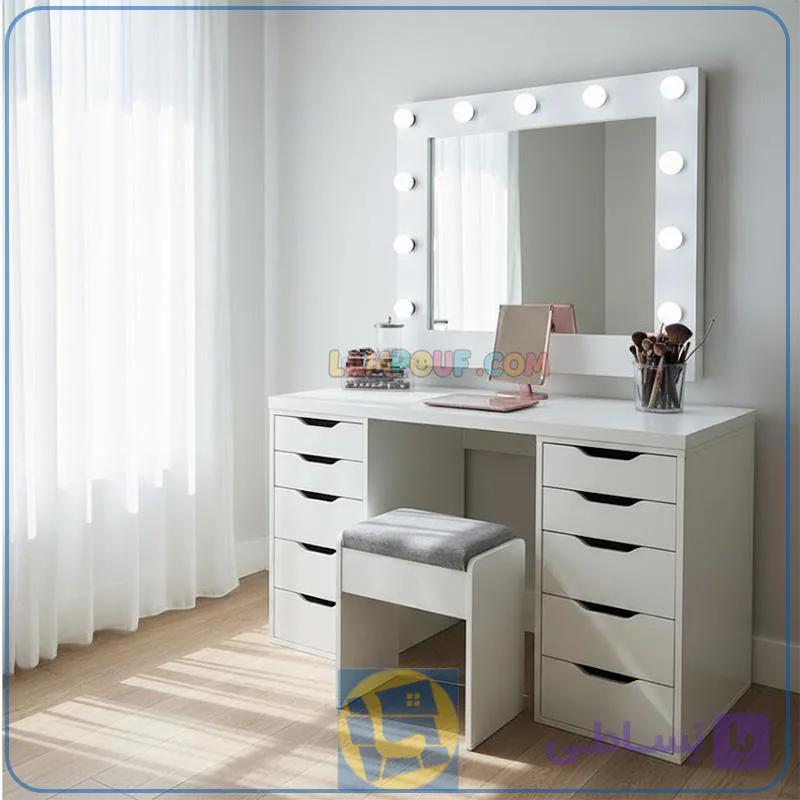 میز آرایش لامپ دار DJ351 — تصویر 1
