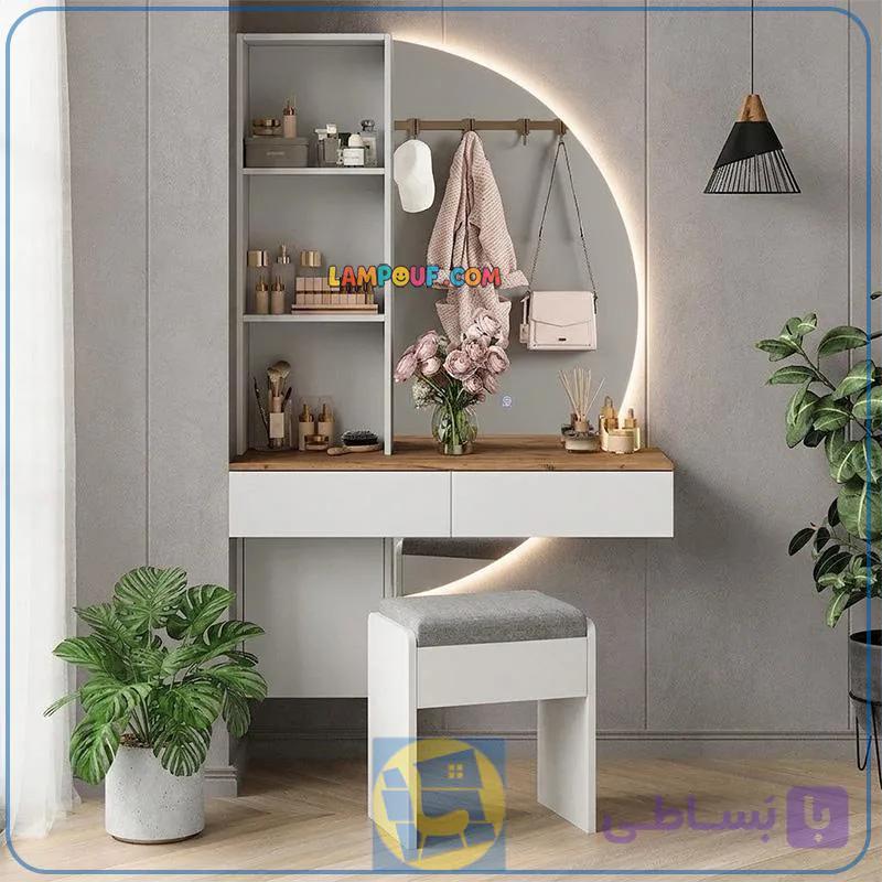 میز آرایش دیواری لامپ دار DJ769 — تصویر 1