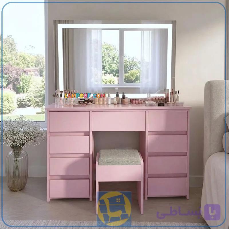 میز آرایش لامپ دار DJ775 — تصویر 1