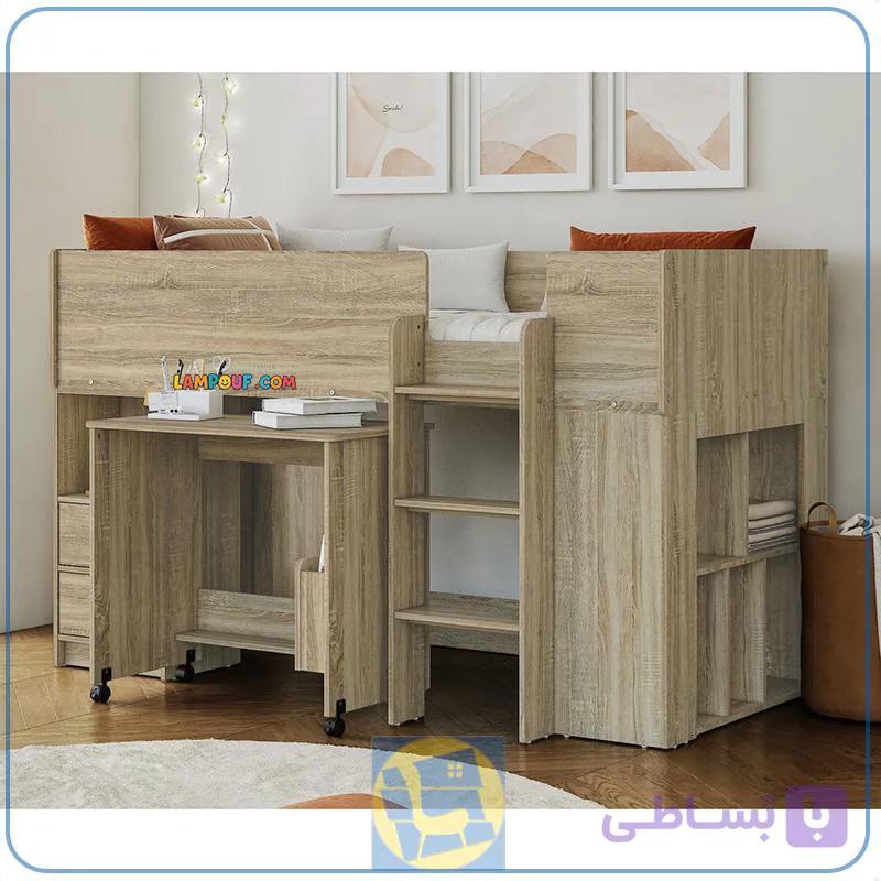 تخت خواب یک نفره CHJ126 — تصویر 1