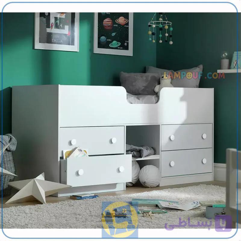 تخت خواب یک نفره SBJ314 — تصویر 1