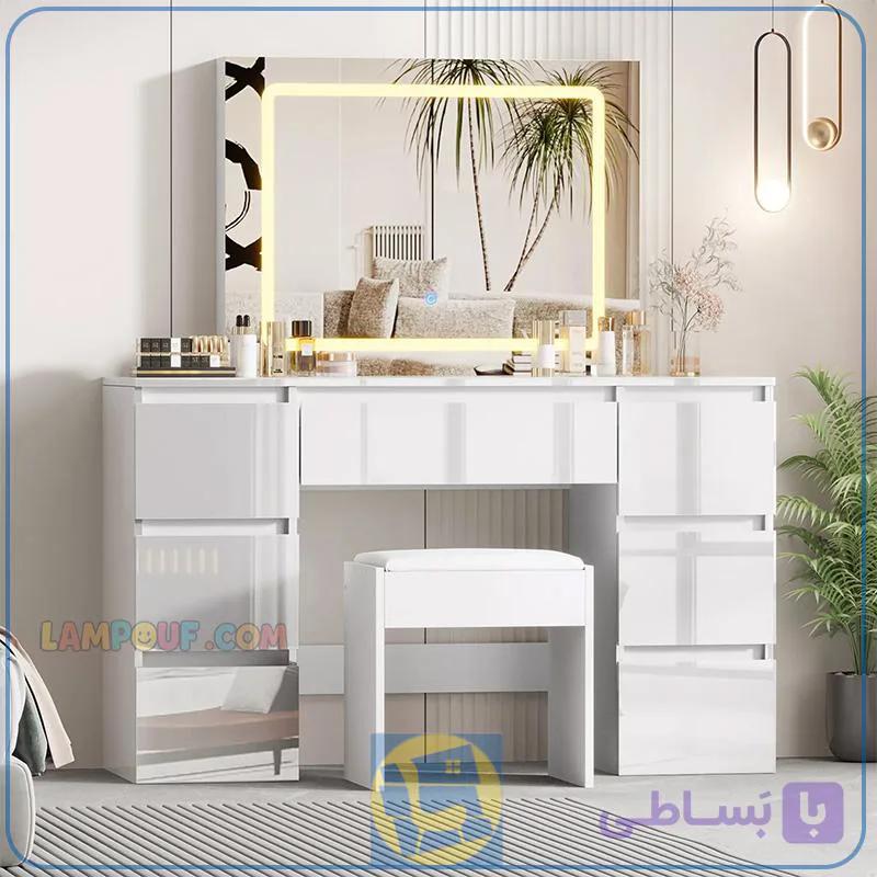 میز آرایش لامپ دار DJ747 — تصویر 1
