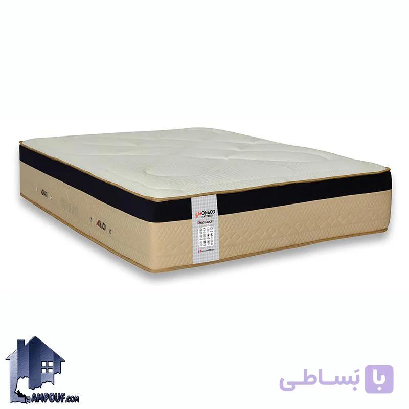 تشک موناکو Hybrid Memory کد MM2500 یکنفره 90 — تصویر 1