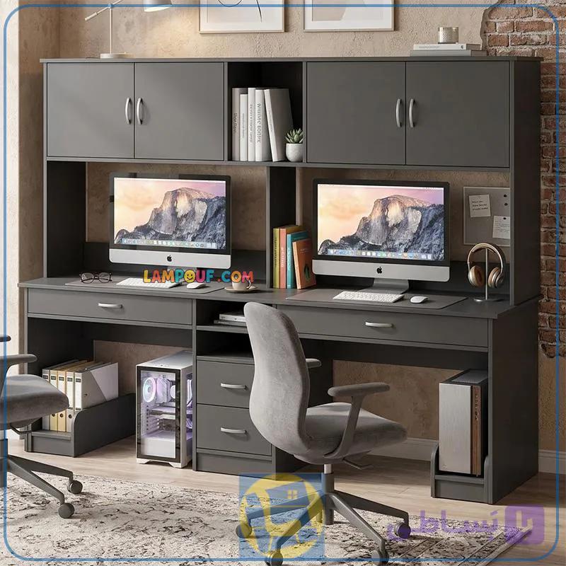 میز کامپیوتر دونفره SDJ299 — تصویر 1