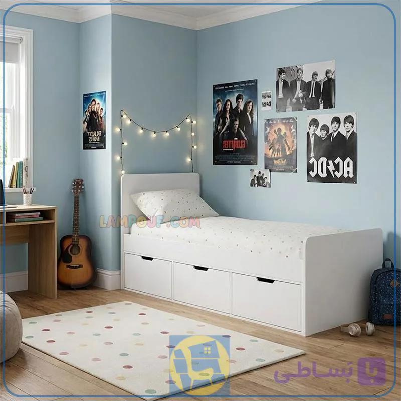 تخت خواب یک نفره SBJ311 — تصویر 1