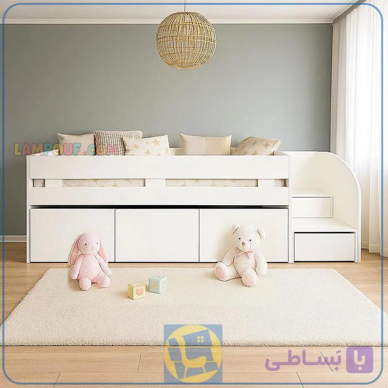 تخت خواب یک نفره SBJ302 — تصویر 1