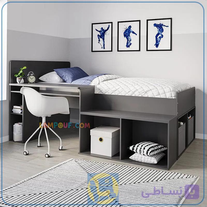 تخت خواب یک نفره SBJ316 — تصویر 1