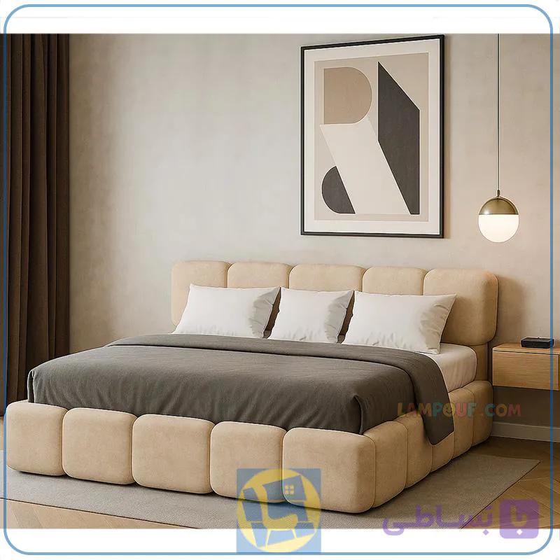 تخت خواب دو نفره DBRo418 — تصویر 1