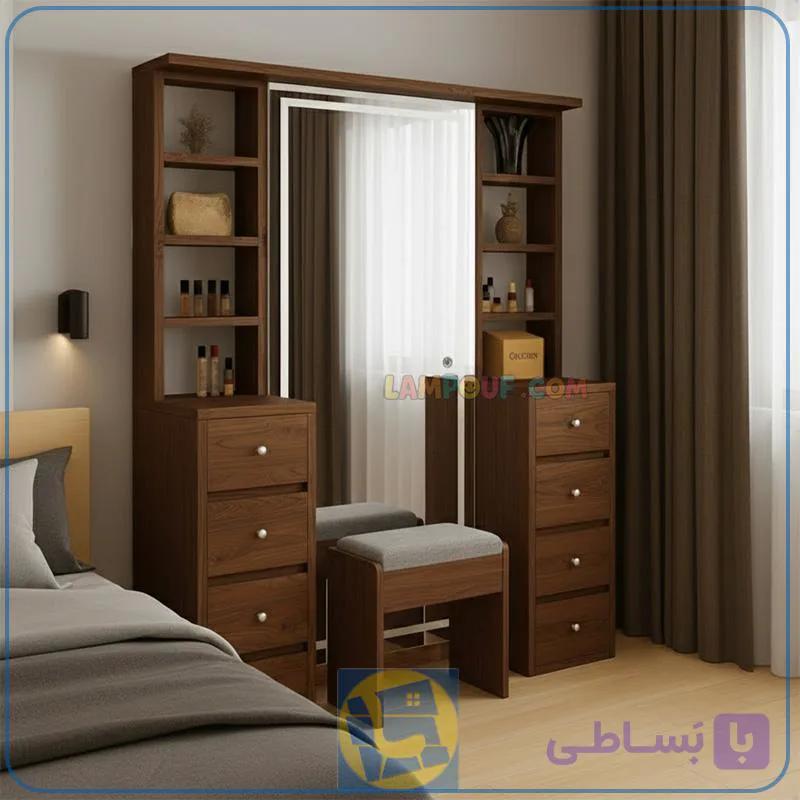 میز آرایش لامپ دار DJ753 — تصویر 1