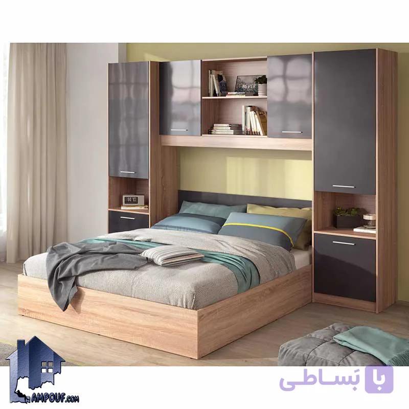 تخت خواب دو نفره DBJ163 — تصویر 1