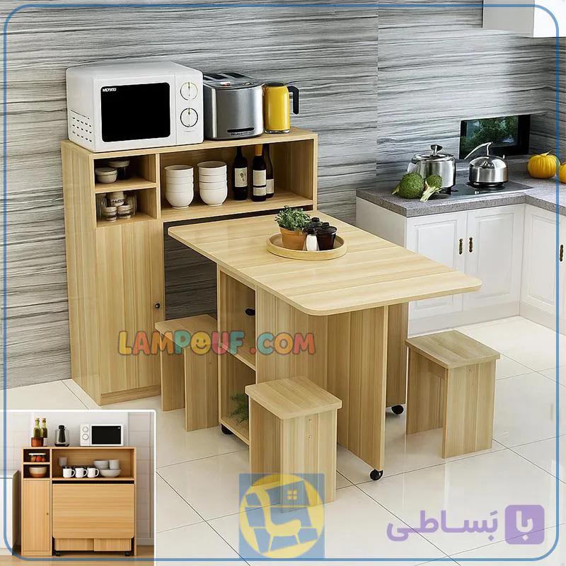 ست میز نهارخوری تبدیلی DTJ90 — تصویر 1