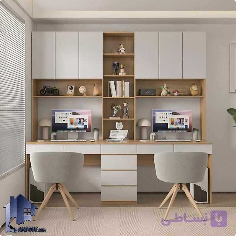 میز کامپیوتر دونفره SDJ158 — تصویر 1