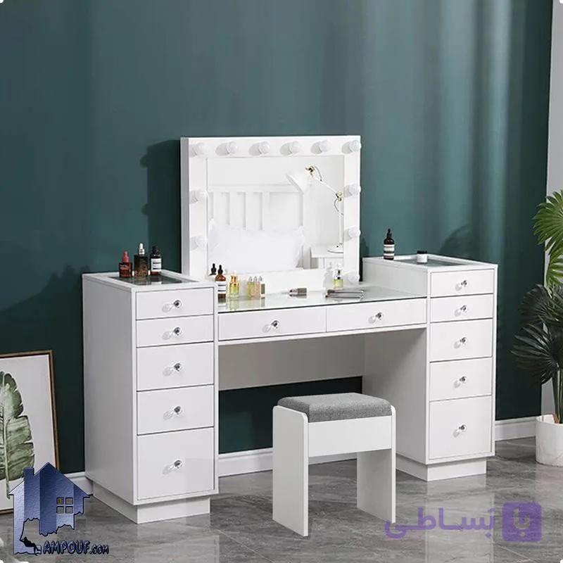 میز آرایش لامپ دار DJ693 — تصویر 1
