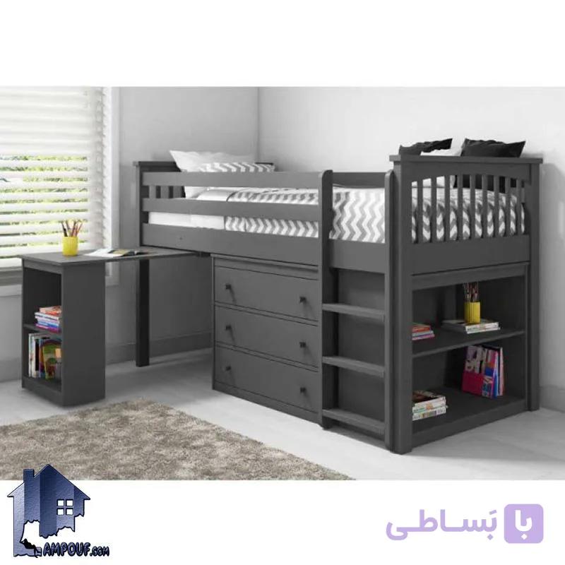 تخت خواب دو طبقه TBJ23 — تصویر 1