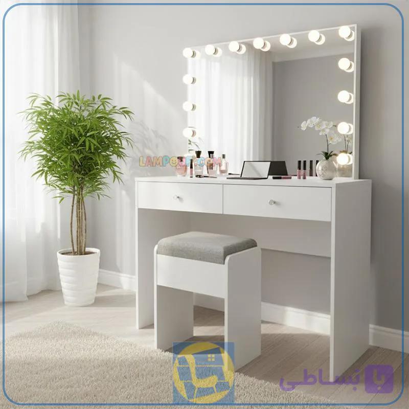میز آرایش لامپ دار DJ593 — تصویر 1