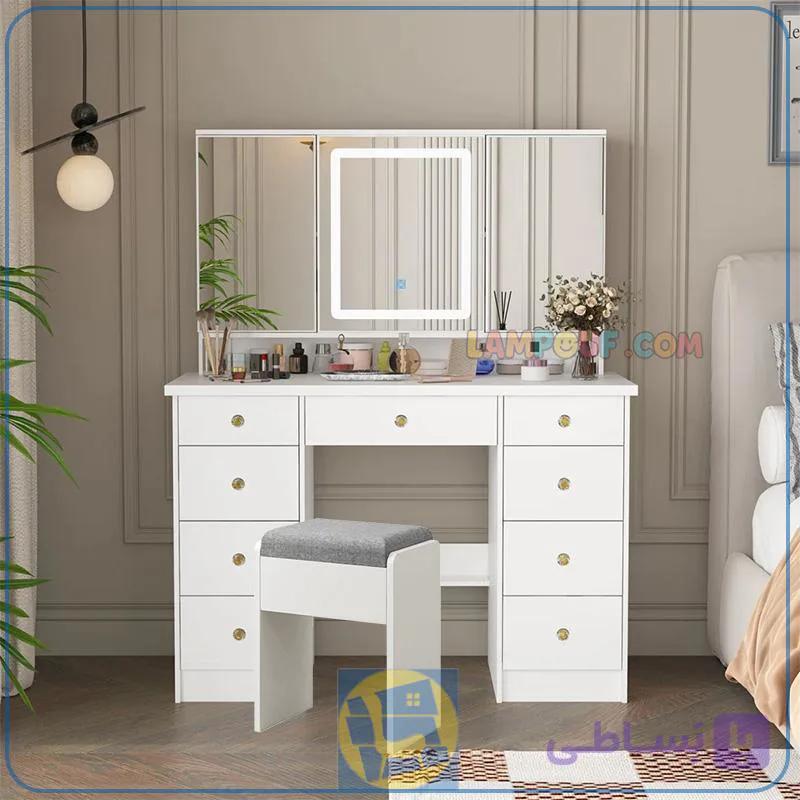 میز آرایش لامپ دار DJ744 — تصویر 1