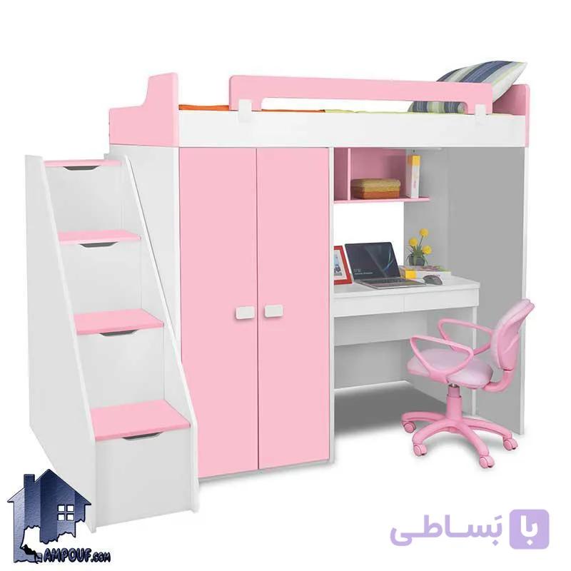 تخت خواب دو طبقه TBJ31 — تصویر 1
