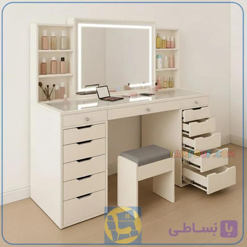 میز آرایش لامپ دار DJ752 — تصویر 1