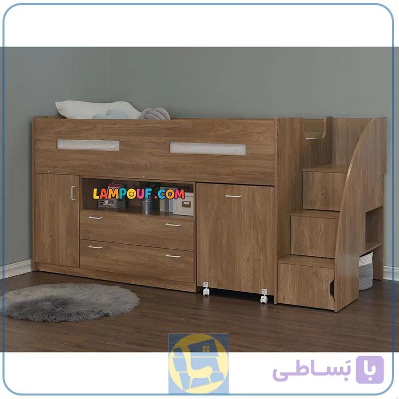 تخت خواب یک نفره CHJ124 — تصویر 1