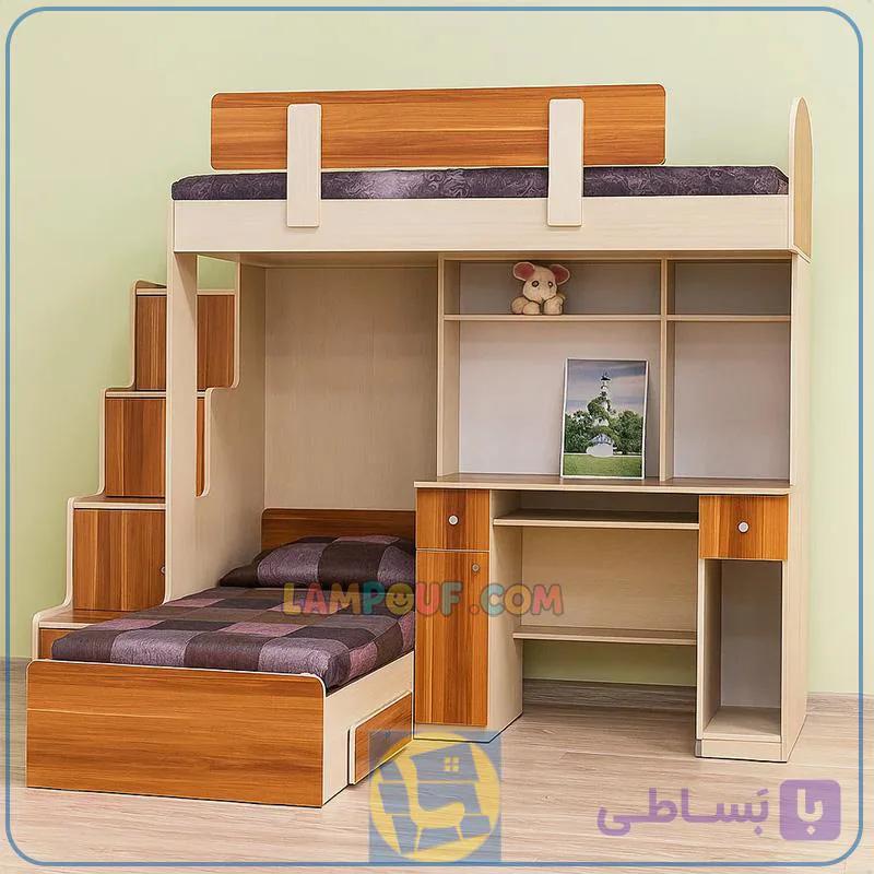 تخت خواب دو طبقه TBJ7 — تصویر 1