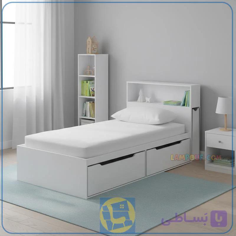 تخت خواب یک نفره SBJ312 — تصویر 1