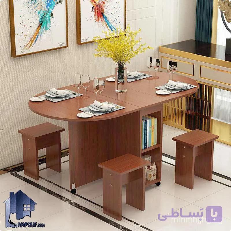 میز نهارخوری تبدیلی DTJ77 — تصویر 1