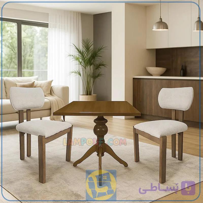 ست میز نهارخوری دونفره DTB126 — تصویر 1