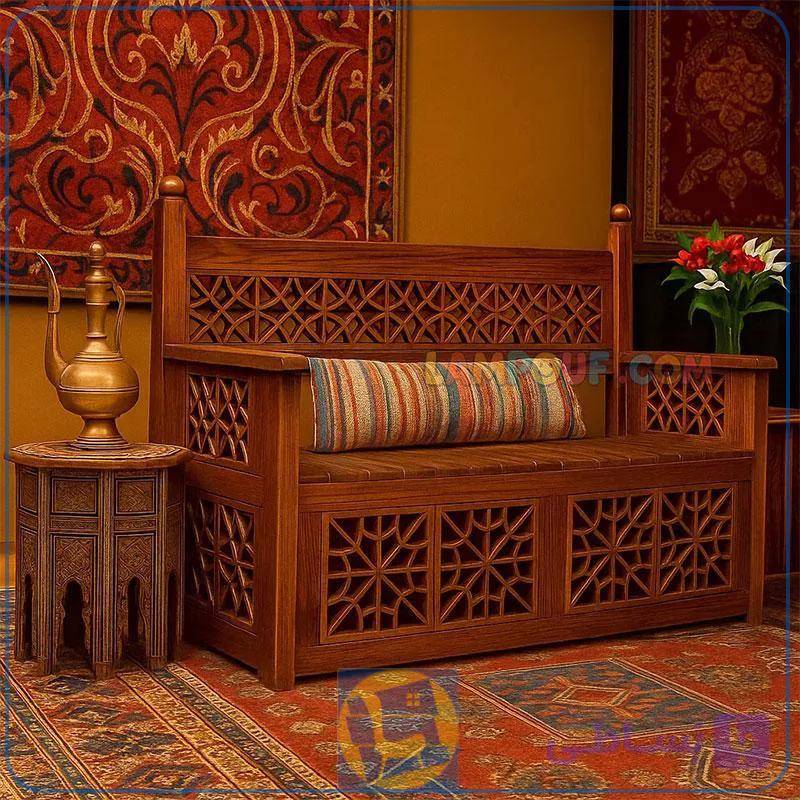 تخت سنتی سه نفره TrK238 — تصویر 1