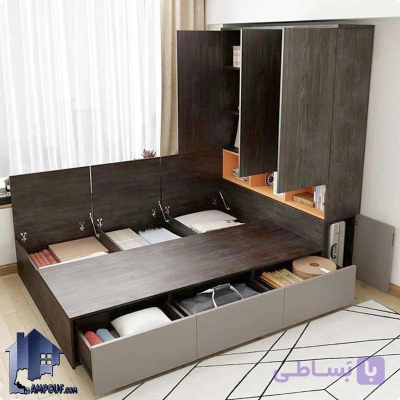 تخت خواب دو نفره DBJ160 — تصویر 1