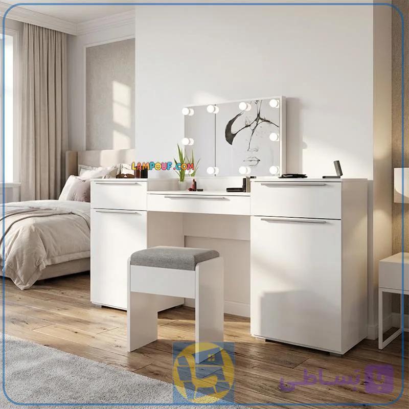 میز آرایش لامپ دار DJ651 — تصویر 1