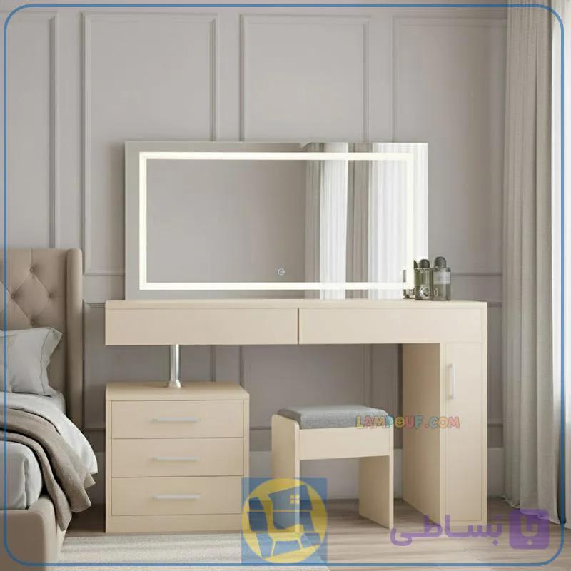 میز آرایش لامپ دار DJ751 — تصویر 1