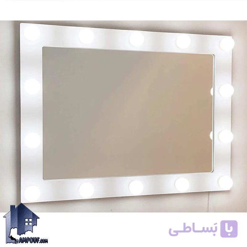 آینه دیواری لامپ دار SMJ208 — تصویر 1