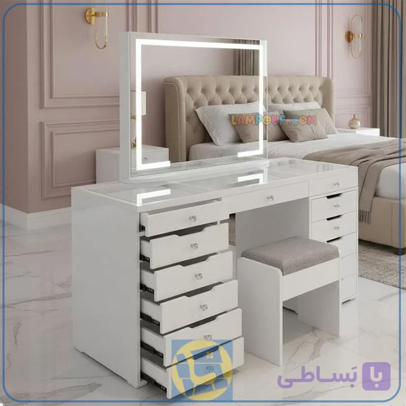 میز آرایش لامپ دار DJ626 — تصویر 1