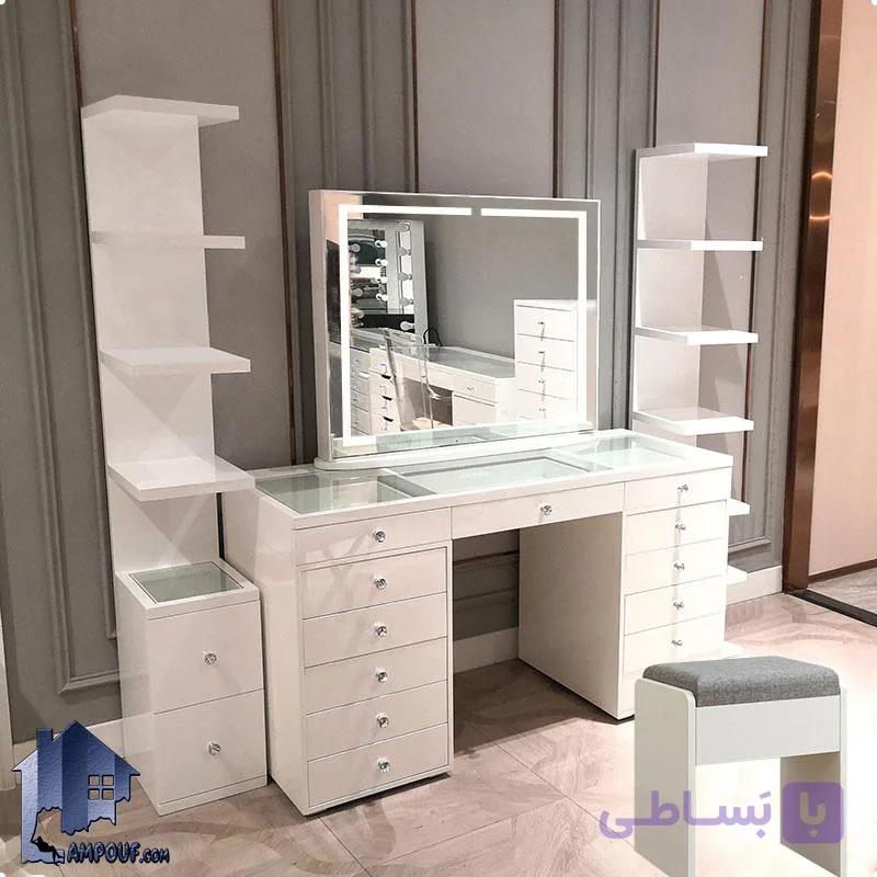 میز آرایش لامپ دار DJ627 — تصویر 1