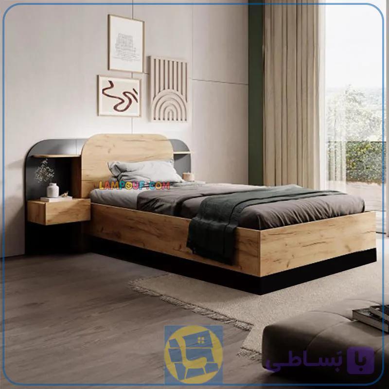 تخت خواب یک نفره SBJ320 — تصویر 1